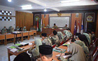 Rapat Awal Tahun Ajaran 2025/2026: MTs Serba Bakti Bahas Pembagian Tugas dan Penguatan Komitmen GTK