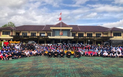 MTs Serba Bakti Ikut Serta dalam Latgab PKS Polres Tasikmalaya Kota, Siap Jadi Pelopor Keamanan Berbekal Beladiri Tongkat dan Borgol