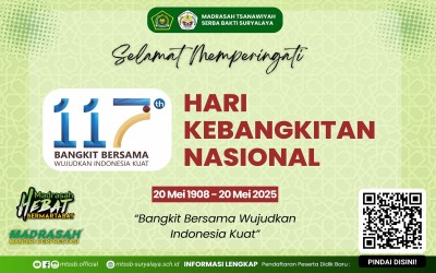 SELAMAT MEMPERINGATI HARI KEBANGKITAN NASIONAL TAHUN 2025
