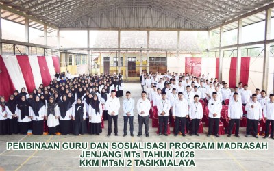 GTK MTs Serba Bakti Suryalaya Ikuti Pembinaan Guru dan Sosialisasi Program Madrasah Jenjang MTs Tahun 2026