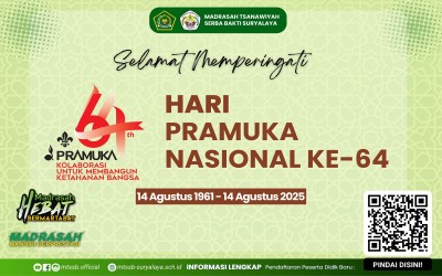 SELAMAT MEMPERINGATI HARI PRAMUKA NASIONAL TAHUN 2025