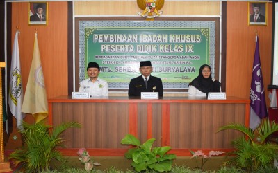 CALON LULUSAN MTs SERBA BAKTI TAHUN PELAJARAN 2024/2025, IKUTI PEMBUKAAN PEMBINAAN IBADAH KHUSUS