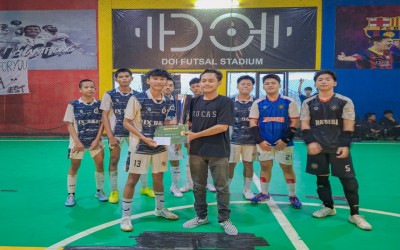 TIM FUTSAL MTs SERBA BAKTI SABET JUARA PADA TURNAMEN FUTSAL DO’I CIAWI TINGKAT SLTP SE-TASIK UTARA