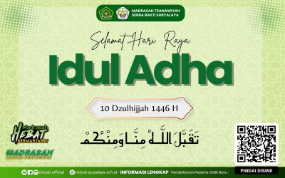 SELAMAT RAYA IDUL ADHA TAHUN 1996 H/ 2025 M