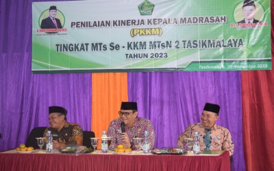 Penilaian Kinerja Kepala Madrasah (PKKM) Tingkat MTs se KKM MTsN 2 Tasikmalaya Tahun 2023