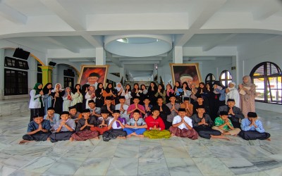 Pembinaan Ibadah Tahap I Tahun Pelajaran 2023/2024 bagi kelas VIII A dan VIII D