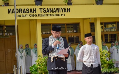 Upacara Hari Santri Nasional Tahun 2025 di MTs Serba Bakti Suryalaya Berlangsung Khidmat dan Penuh Makna