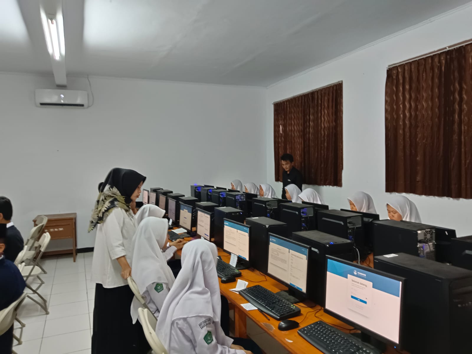 Pelaksanaan ANBK Hari Kedua